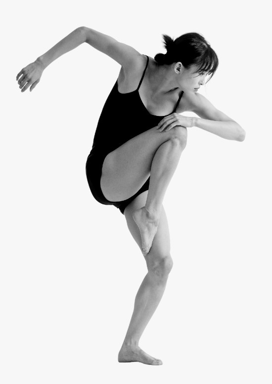 A dancer mid-movement